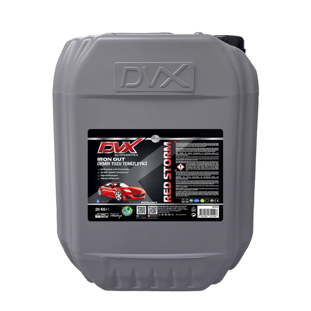 DVX | Red Storm Demir Tozu Temizleyici ( 20 kg ) - Görsel 5