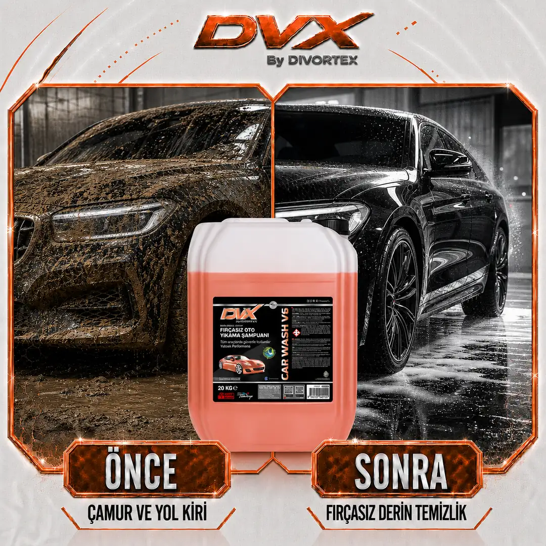 DVX | Car Wash V6 - Fırçasız Oto Yıkama Şampuanı ( 20 kg ) - Görsel 4
