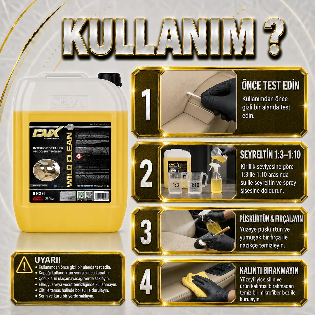 DVX | Wild Clean Genel Temizleyici ( 20 kg ) - Görsel 3