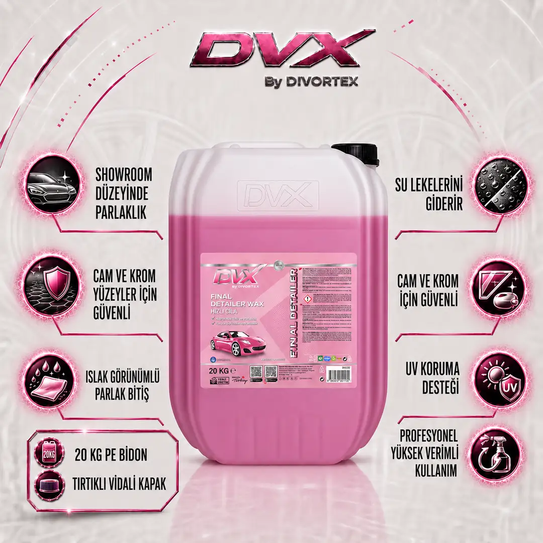 DVX | Final Detailer - Kuru Hızlı Cila ( 20 kg ) - Görsel 2