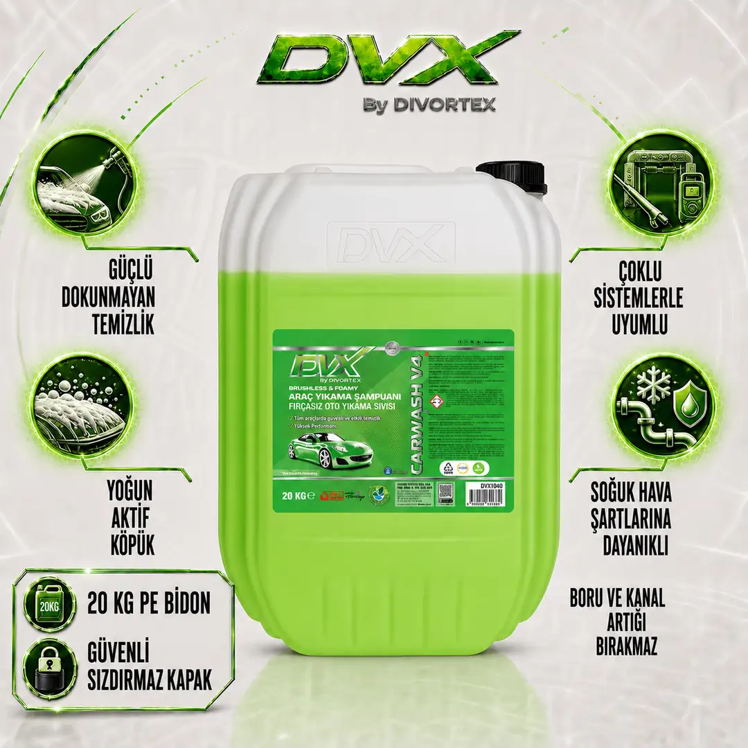 DVX | Car Wash V4 Yeşil (20 kg) - Görsel 2