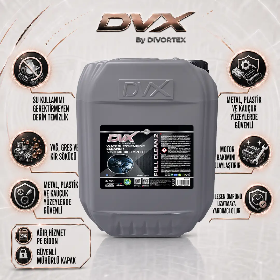 DVX | Full Clean 2 Susuz Motor Temizleyici ( 20kg ) - Görsel 2