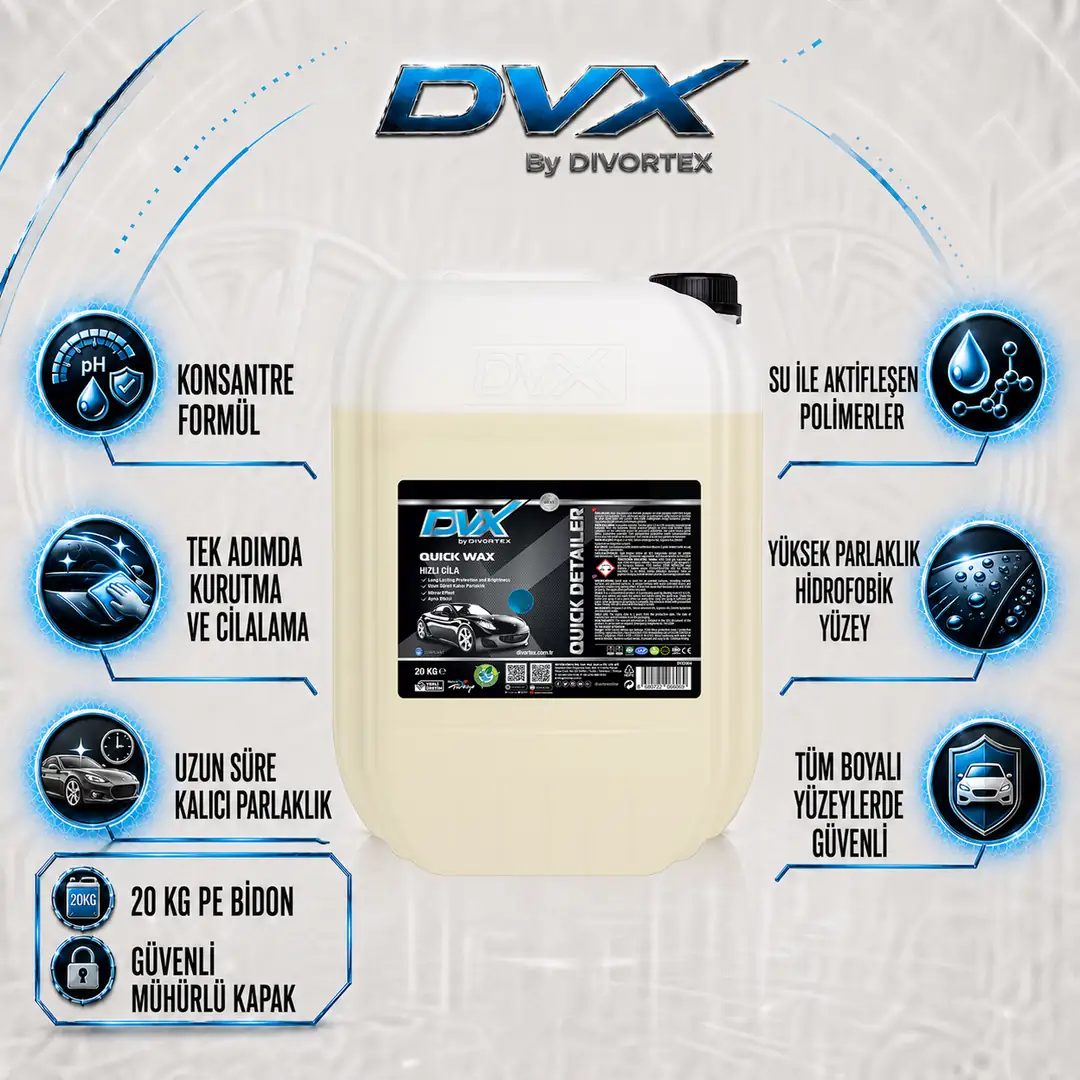 DVX | Quick Wax - Islak Hızlı Cila ( 20 kg ) - Görsel 2